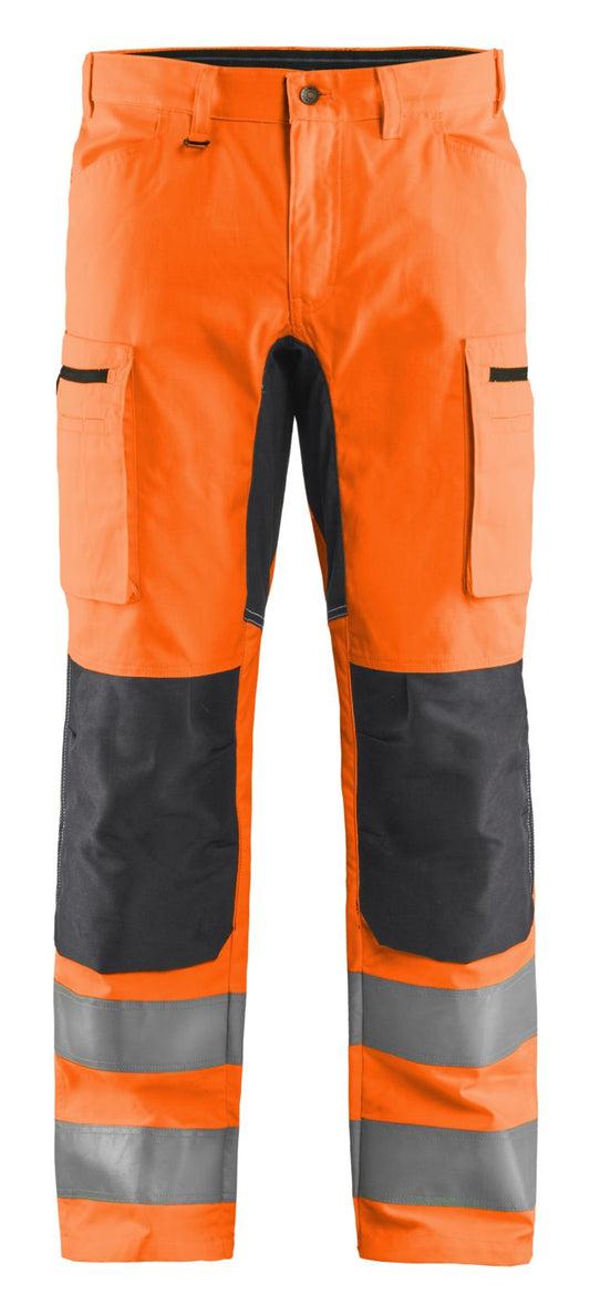 Blaklader Werkbroeken 15851811 fluo oranje-middelgrijs(5396)