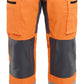 Blaklader Werkbroeken 15851811 fluo oranje-middelgrijs(5396)