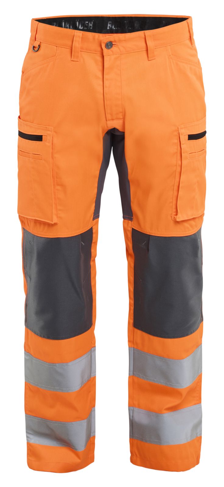 Blaklader Werkbroeken 15851811 fluo oranje-middelgrijs(5396)