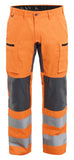 Blaklader Werkbroeken 15851811 fluo oranje-middelgrijs(5396)