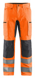 Blaklader Werkbroeken 15851811 fluo oranje-middelgrijs(5396)