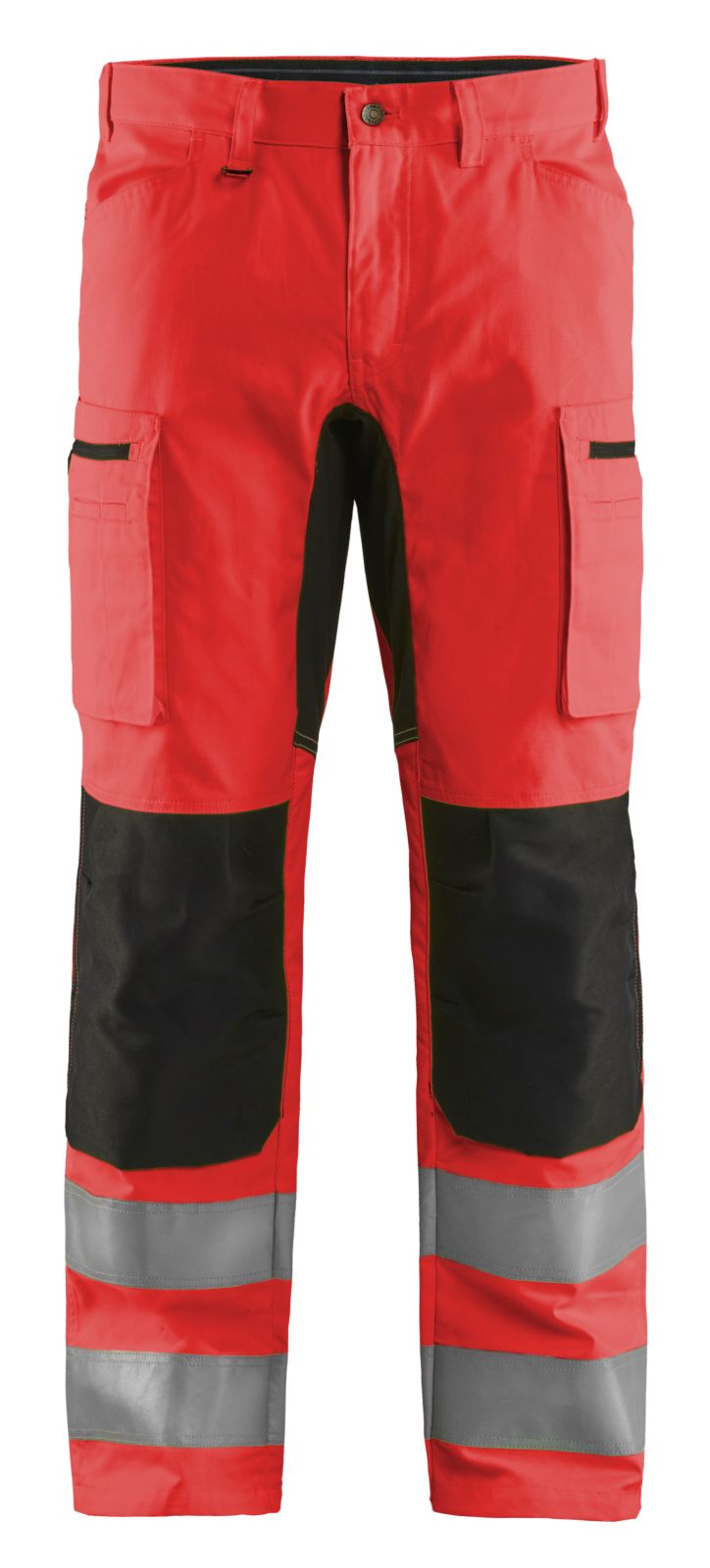 Blaklader Broeken 15851811 fluo rood-zwart(5599)