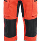 Blaklader Broeken 15851811 fluo rood-zwart(5599)