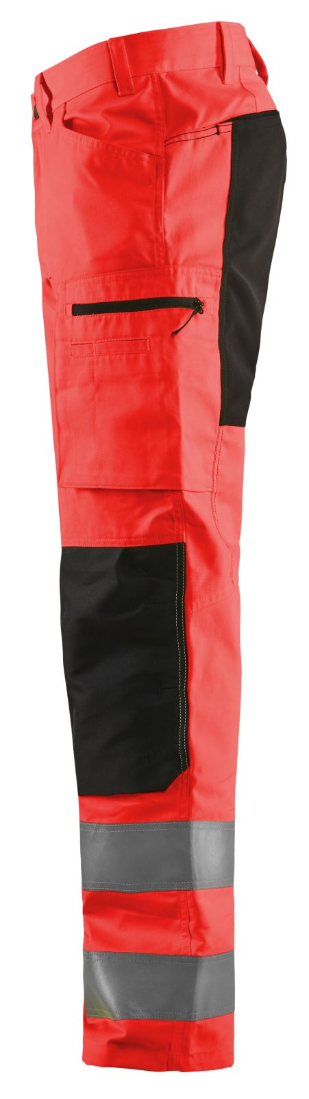 Blaklader Broeken 15851811 fluo rood-zwart(5599)