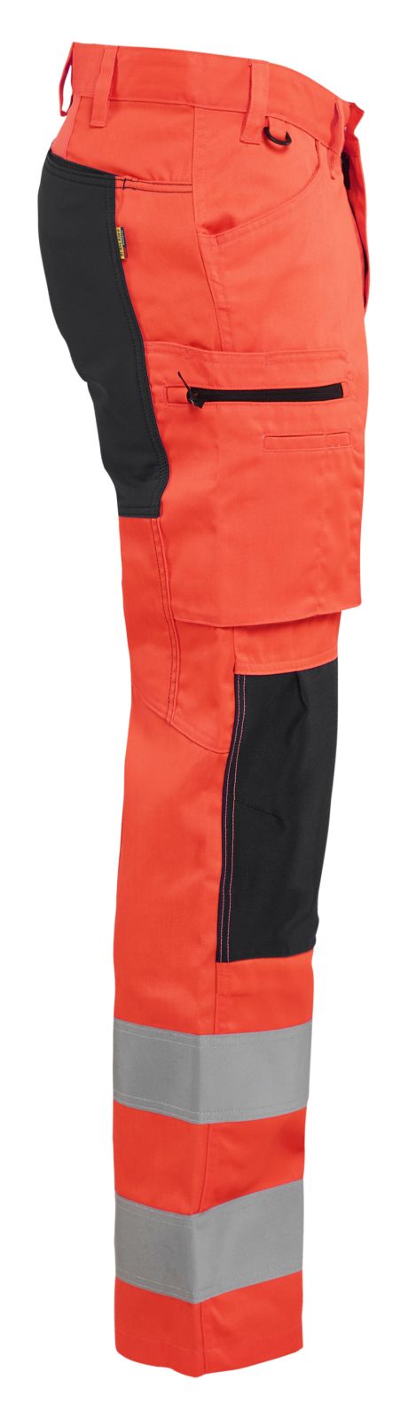 Blaklader Broeken 15851811 fluo rood-zwart(5599)
