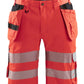 Blaklader shorts 15861811 fluo rood(5500)