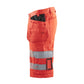 Blaklader shorts 15861811 fluo rood(5500)