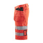 Blaklader shorts 15861811 fluo rood(5500)