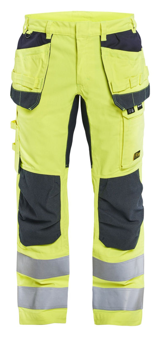 Blaklader Broeken 15871512 Multinorm geel-marineblauw(3389)