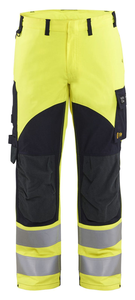 Blaklader Broeken 15881512 Multinorm geel-marineblauw(3389)