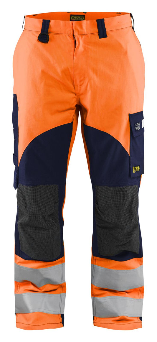 Blaklader Broeken 15881513 Multinorm fluo oranje-marineblauw(5389)