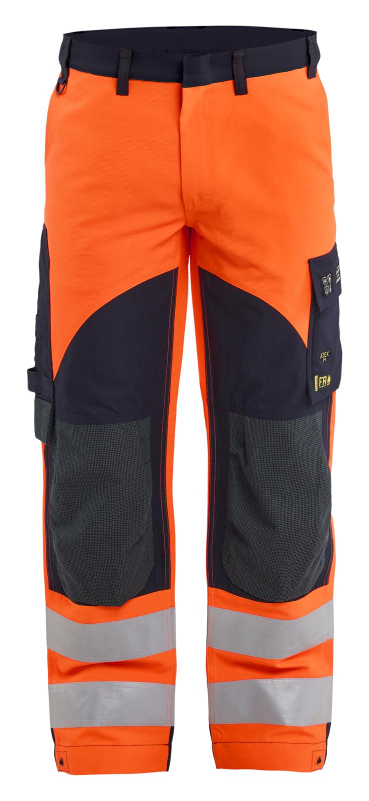 Blaklader Vlamvertragend Multinorm Werkbroeken 15881524 inherent vlamwerend fluo oranje-marineblauw(5389)