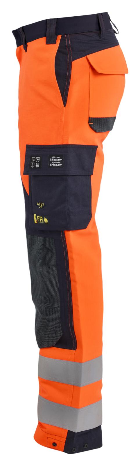 Blaklader Vlamvertragend Multinorm Werkbroeken 15881524 inherent vlamwerend fluo oranje-marineblauw(5389)