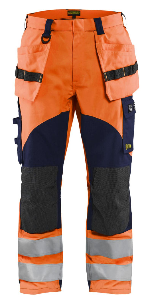 Blaklader Broeken 15891513 Multinorm fluo oranje-marineblauw(5389)