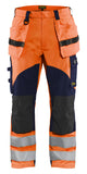 Blaklader Broeken 15891513 Multinorm fluo oranje-marineblauw(5389)