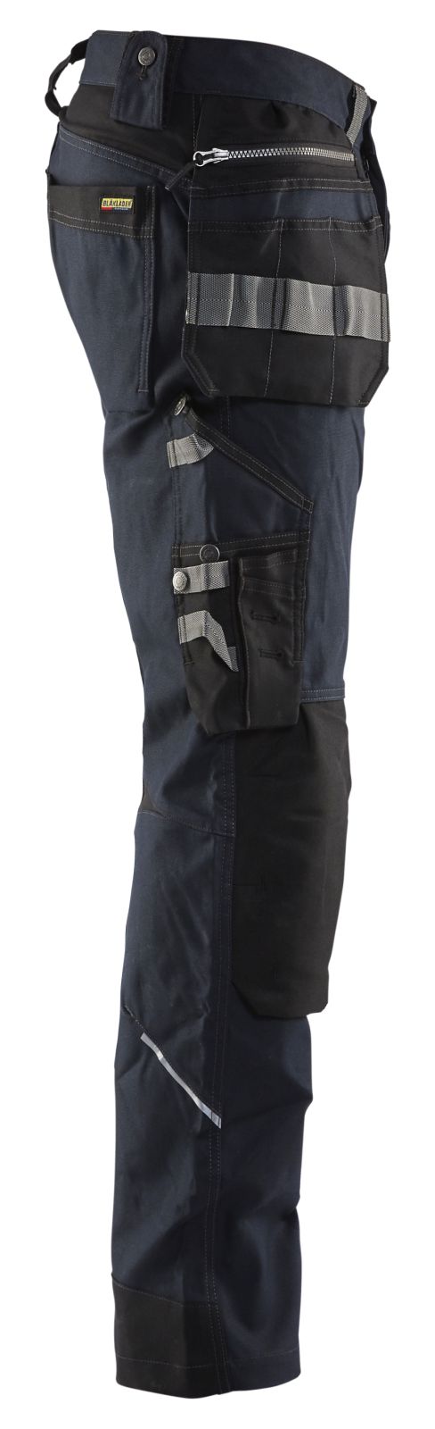 Blaklader Broeken 15901343 met Stretch donker marineblauw-zwart(8699)