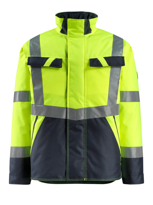 Mascot Safe light Jassen 15935-126 Penrith fluo geel-donker marineblauw(17010)