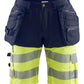 Blaklader shorts 15961811 marineblauw-fluo geel(8933)