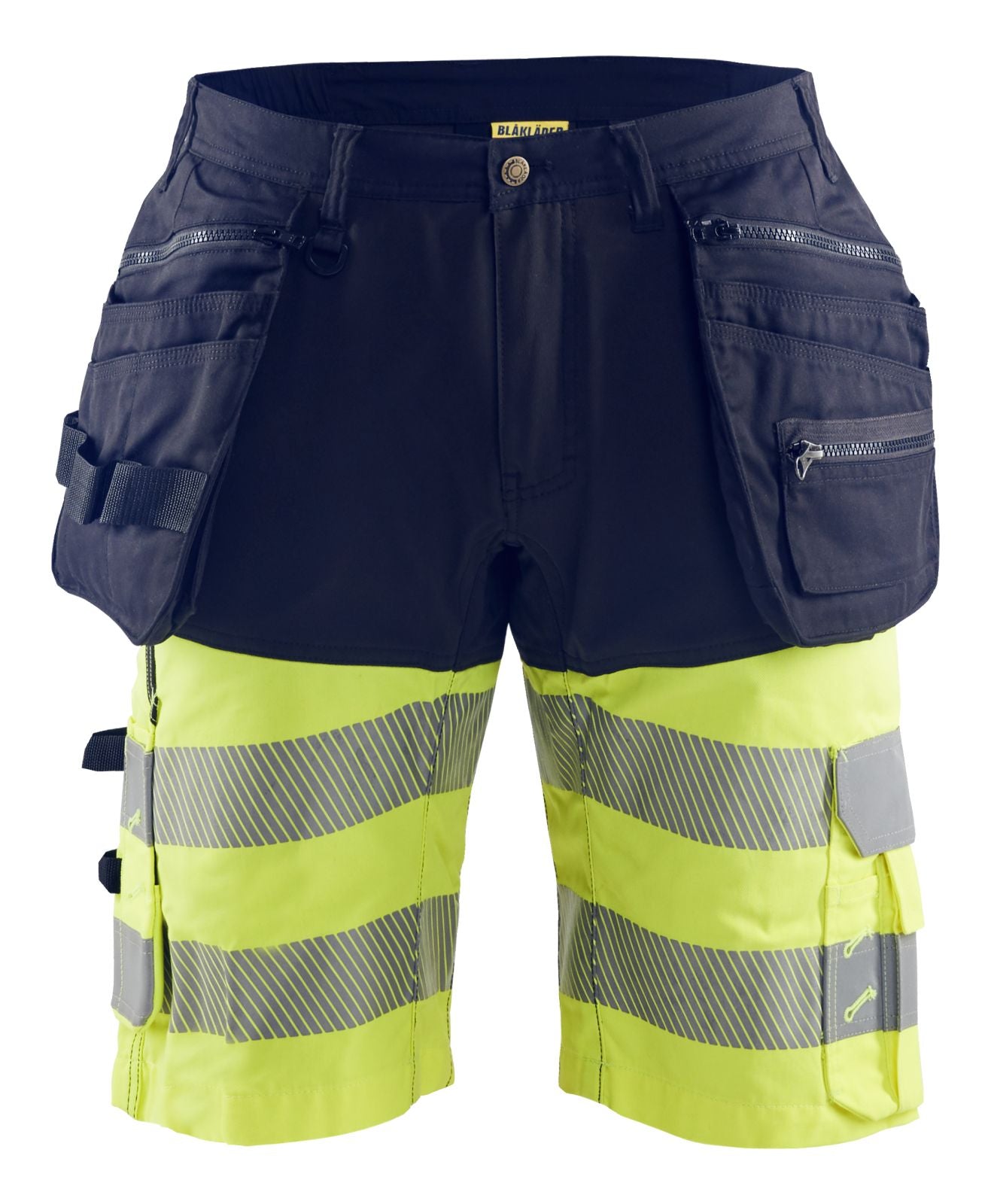 Blaklader shorts 15961811 marineblauw-fluo geel(8933)