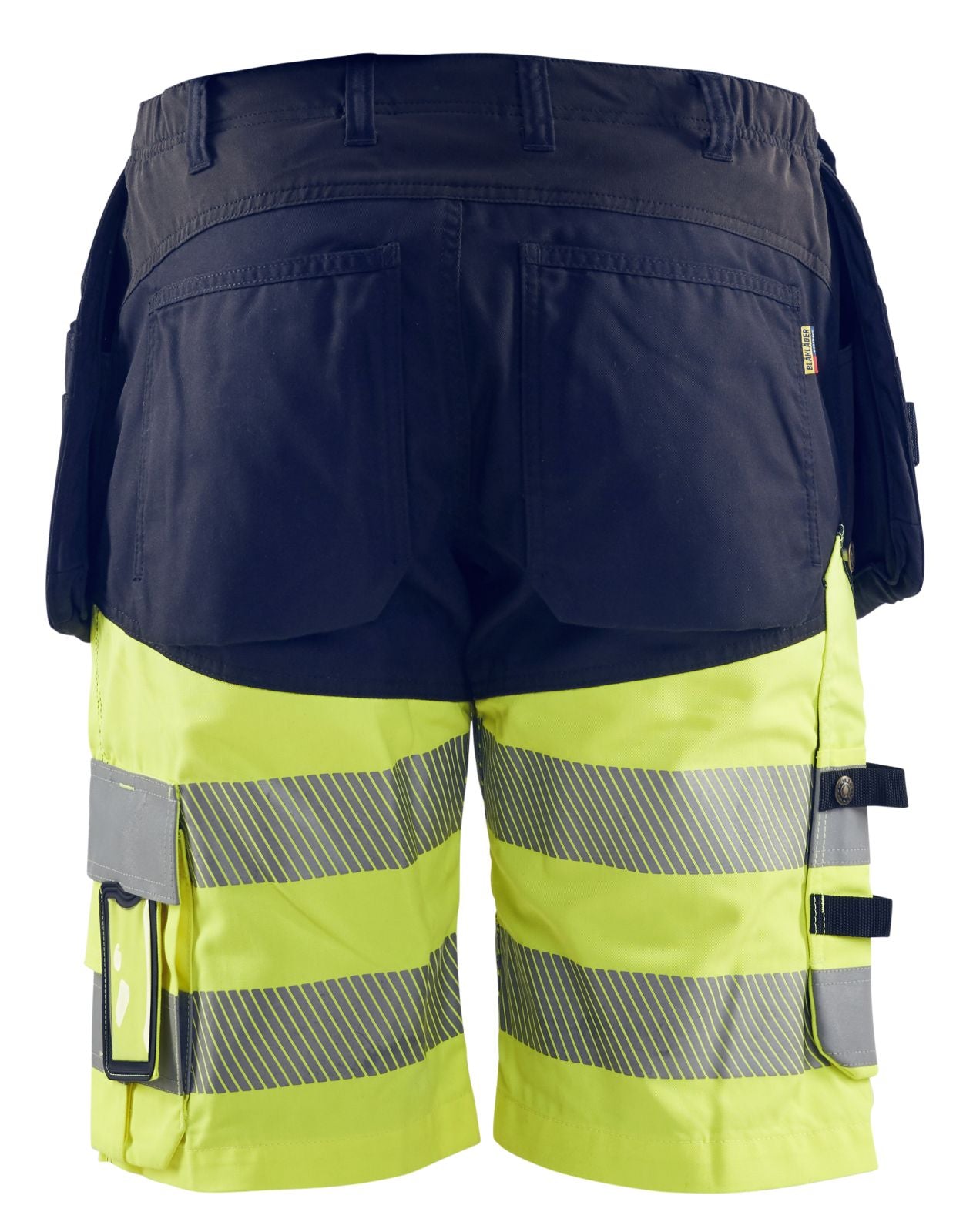 Blaklader shorts 15961811 marineblauw-fluo geel(8933)