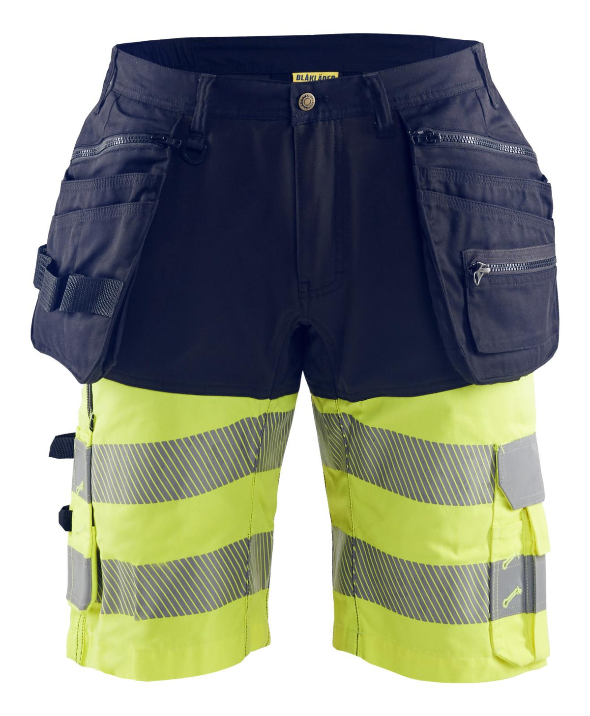Blaklader shorts 15961811 marineblauw-fluo geel(8933)