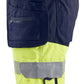 Blaklader shorts 15961811 marineblauw-fluo geel(8933)