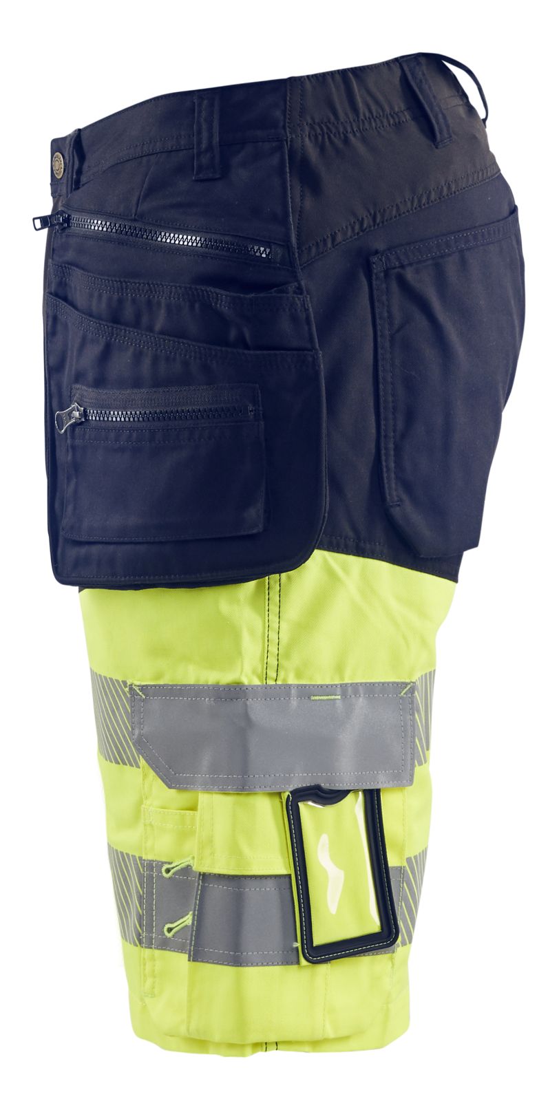 Blaklader shorts 15961811 marineblauw-fluo geel(8933)