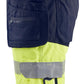 Blaklader shorts 15961811 marineblauw-fluo geel(8933)