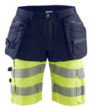Blaklader shorts 15961811 marineblauw-fluo geel(8933)