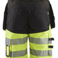 Blaklader shorts 15961811 zwart-fluo geel(9933)