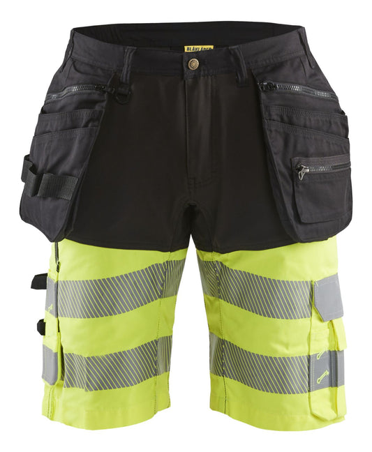 Blaklader shorts 15961811 zwart-fluo geel(9933)