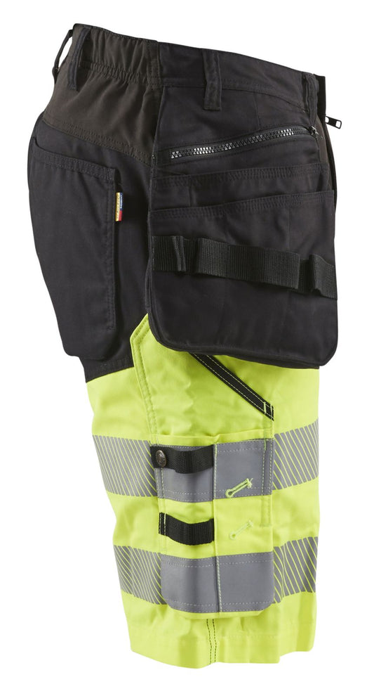 Blaklader shorts 15961811 zwart-fluo geel(9933)