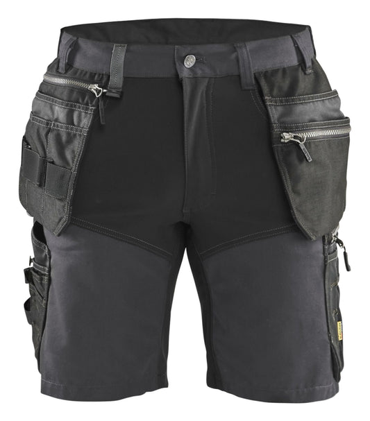 Blaklader shorts 15981860 midden grijs-zwart(9699)
