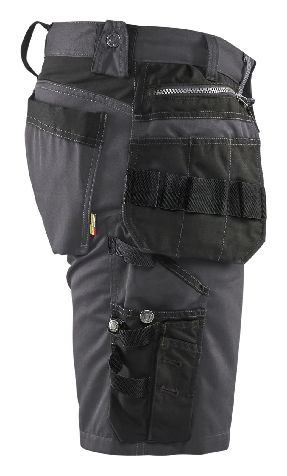 Blaklader shorts 15981860 midden grijs-zwart(9699)