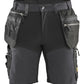 Blaklader shorts 15981860 midden grijs-zwart(9699)