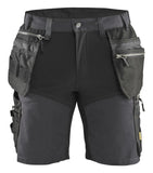 Blaklader shorts 15981860 midden grijs-zwart(9699)