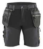 Blaklader shorts 15981860 midden grijs-zwart(9699)
