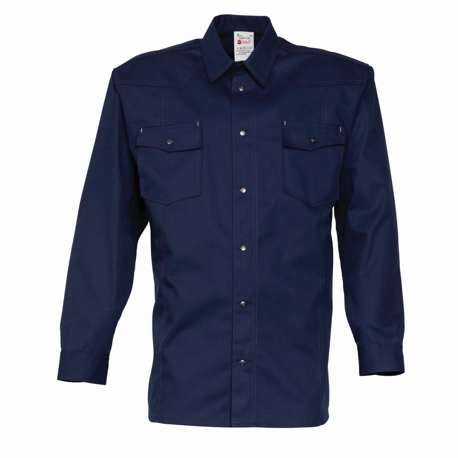 Havep Basic Shirts 1655 marineblauw(100)