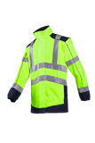 Sioen Jassen Drayton  fluo geel-marineblauw