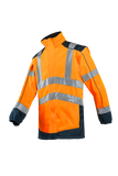 Sioen Jassen Drayton  fluo oranje-marineblauw