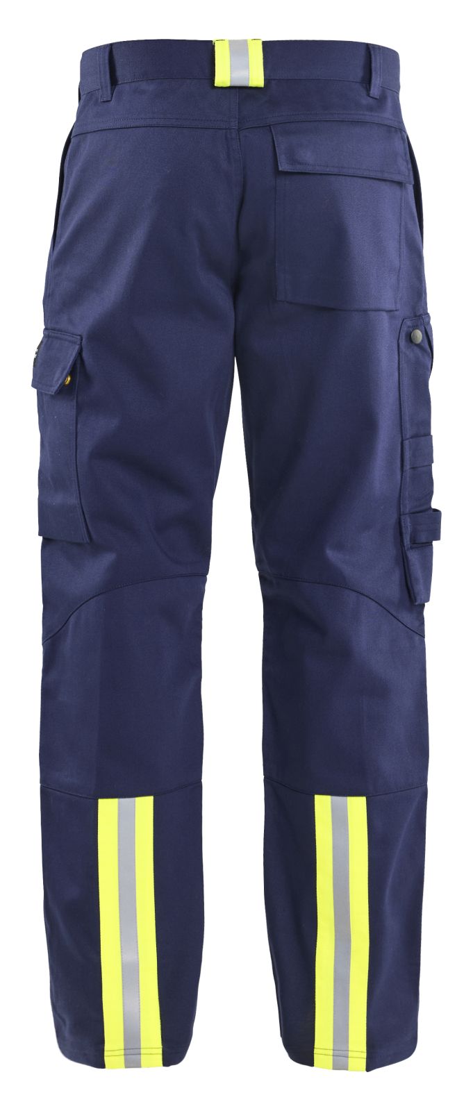 Blaklader Broeken 17011501 Vlamvertragend marineblauw-geel(8933)