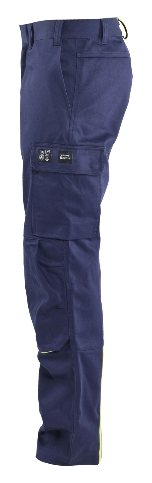 Blaklader Broeken 17011501 Vlamvertragend marineblauw-geel(8933)