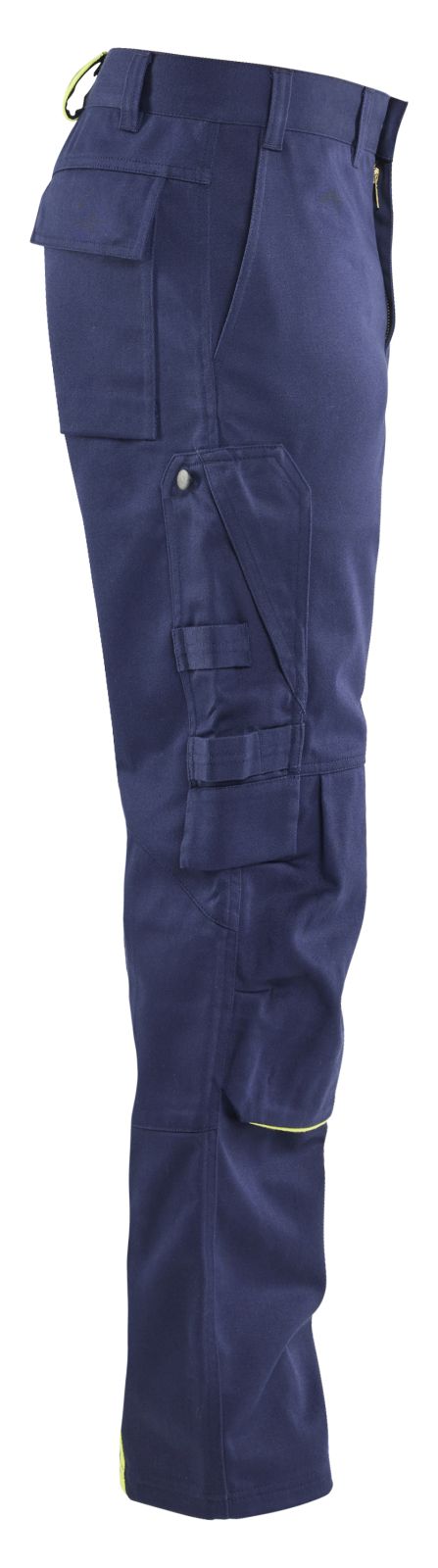 Blaklader Broeken 17011501 Vlamvertragend marineblauw-geel(8933)