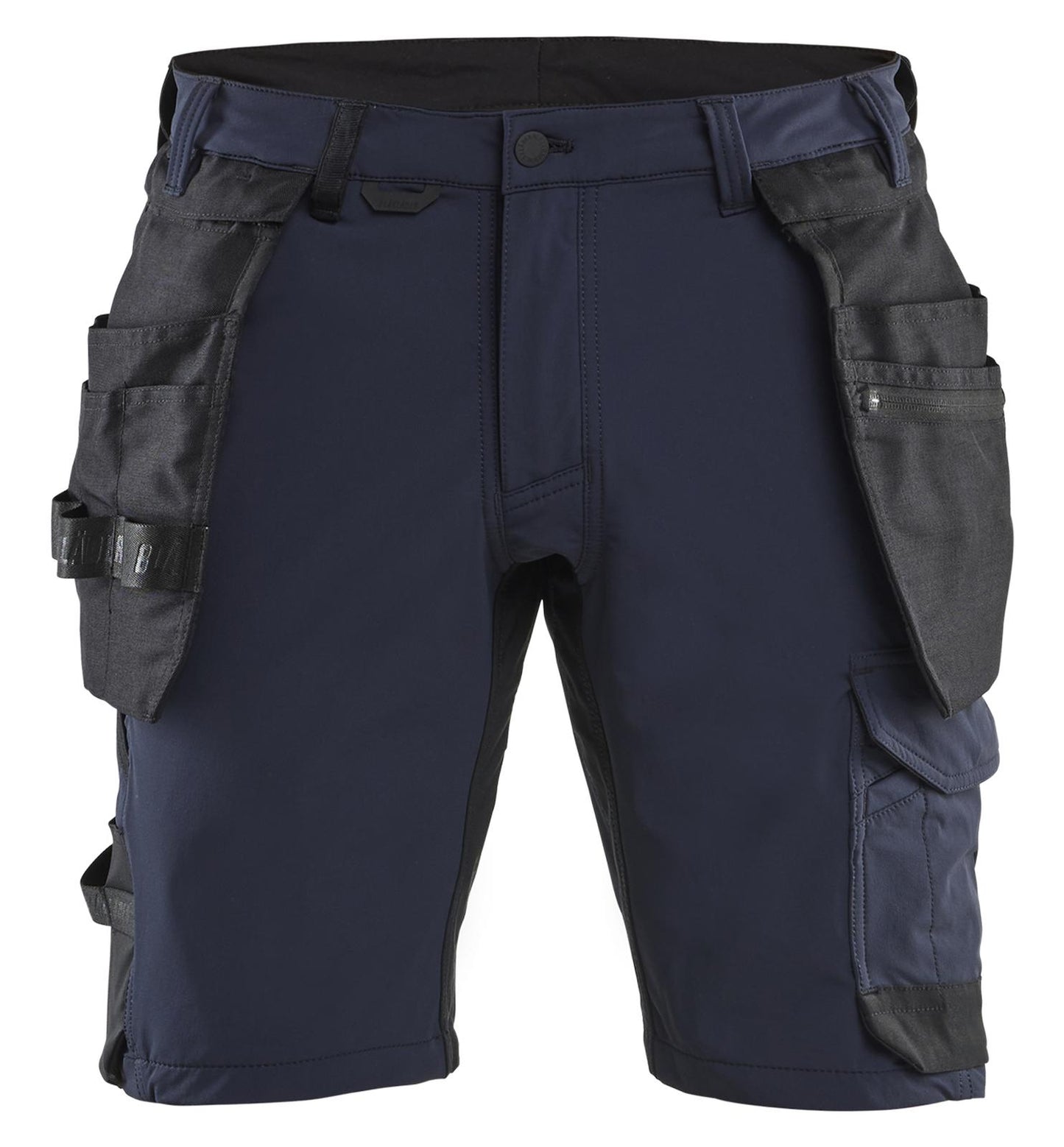 Blaklader Ambacht korte werkbroeken 17021645 4-weg stretch donker marineblauw-zwart(8699)