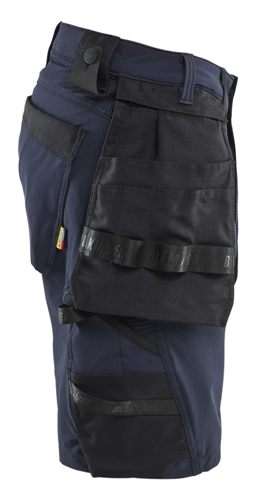 Blaklader Ambacht korte werkbroeken 17021645 4-weg stretch donker marineblauw-zwart(8699)