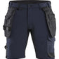 Blaklader Ambacht 4-weg stretch korte werkbroeken 17021645 donker marineblauw-zwart(8699)
