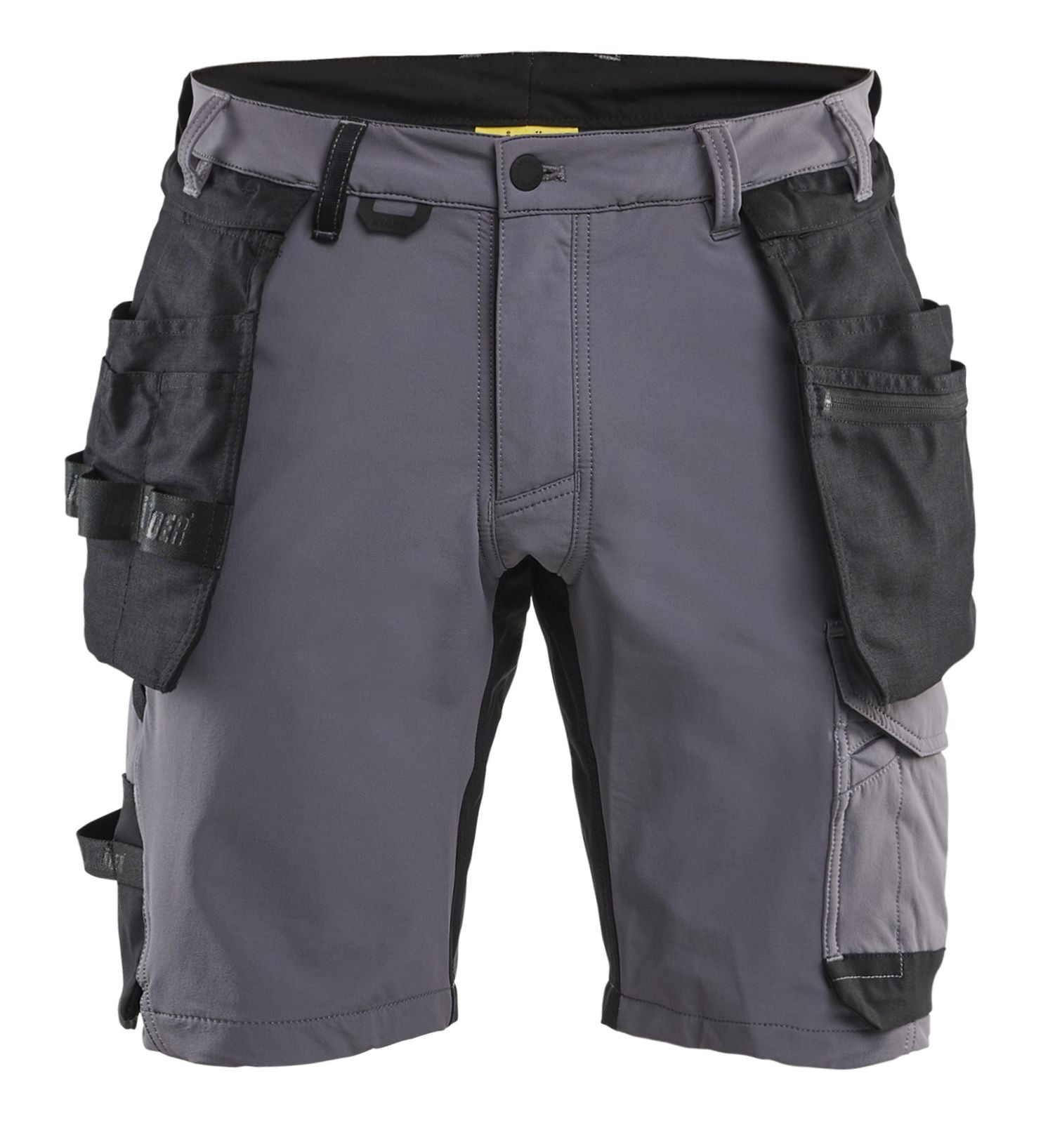 Blaklader Ambacht 4-weg stretch korte werkbroeken 17021645 midden grijs-zwart(9699)
