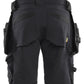 Blaklader Ambacht 4-weg stretch korte werkbroeken 17021645 zwart(9900)
