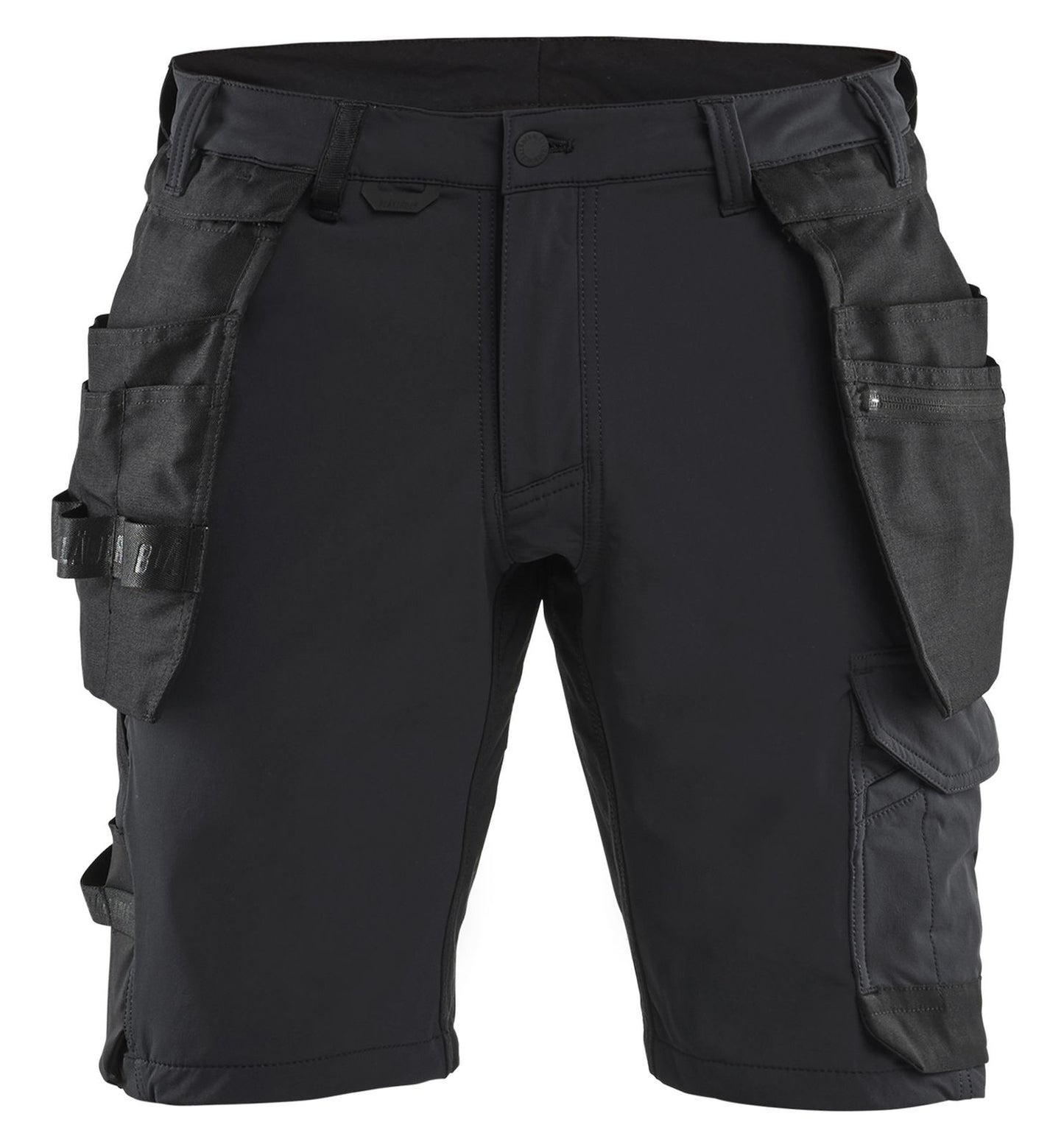 Blaklader Ambacht 4-weg stretch korte werkbroeken 17021645 zwart(9900)