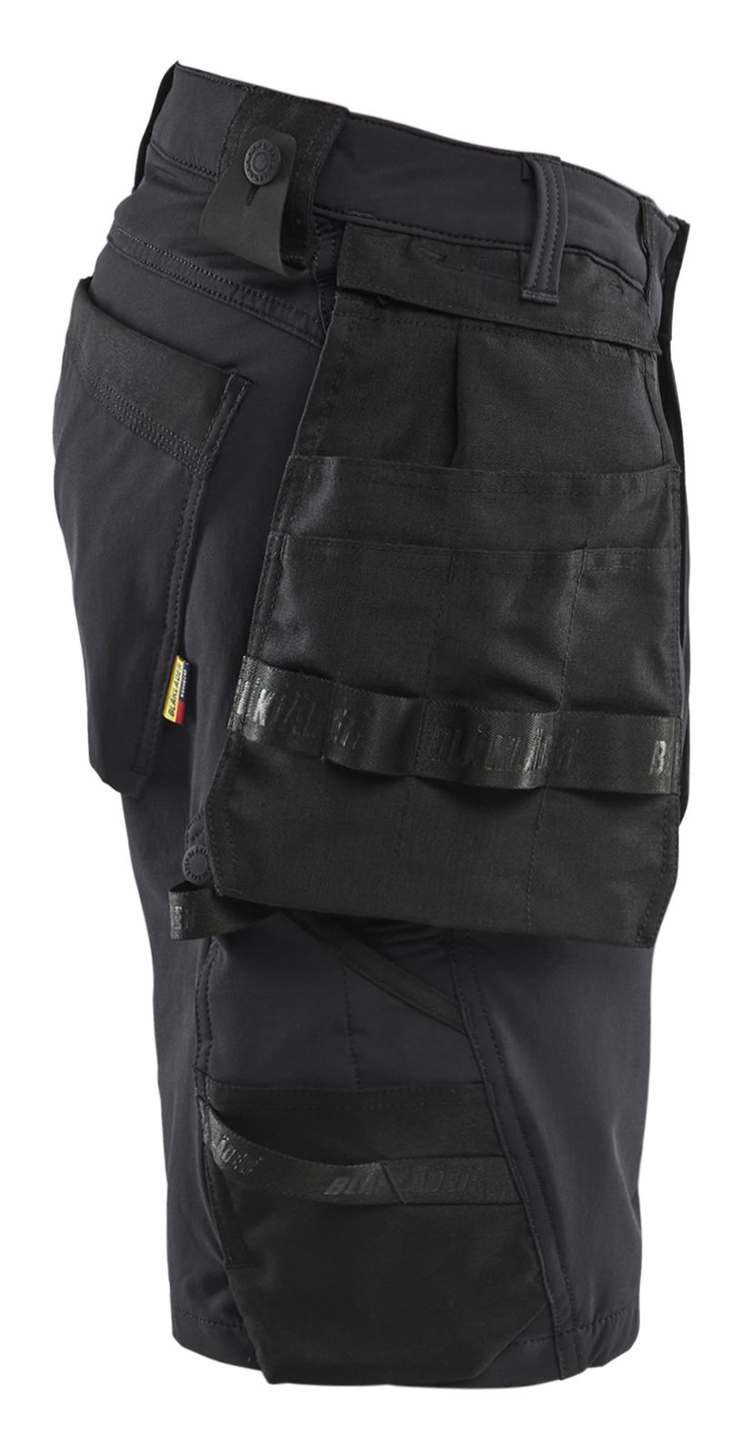 Blaklader Ambacht 4-weg stretch korte werkbroeken 17021645 zwart(9900)